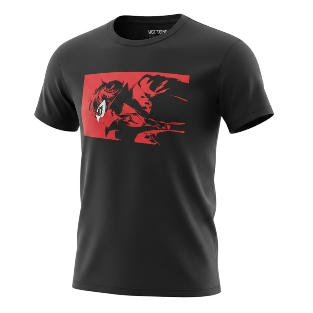 Persona 5 Joker Altus Sega Anime Gamer Graphic Black Tee Hot Topic Men Small
